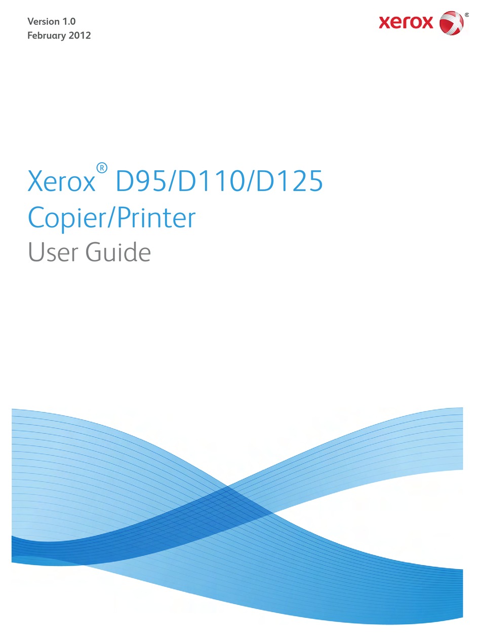 XEROX D95 USER MANUAL Pdf Download ManualsLib