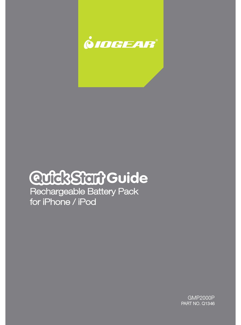 IOGEAR GMP2000P QUICK START MANUAL Pdf Download ManualsLib