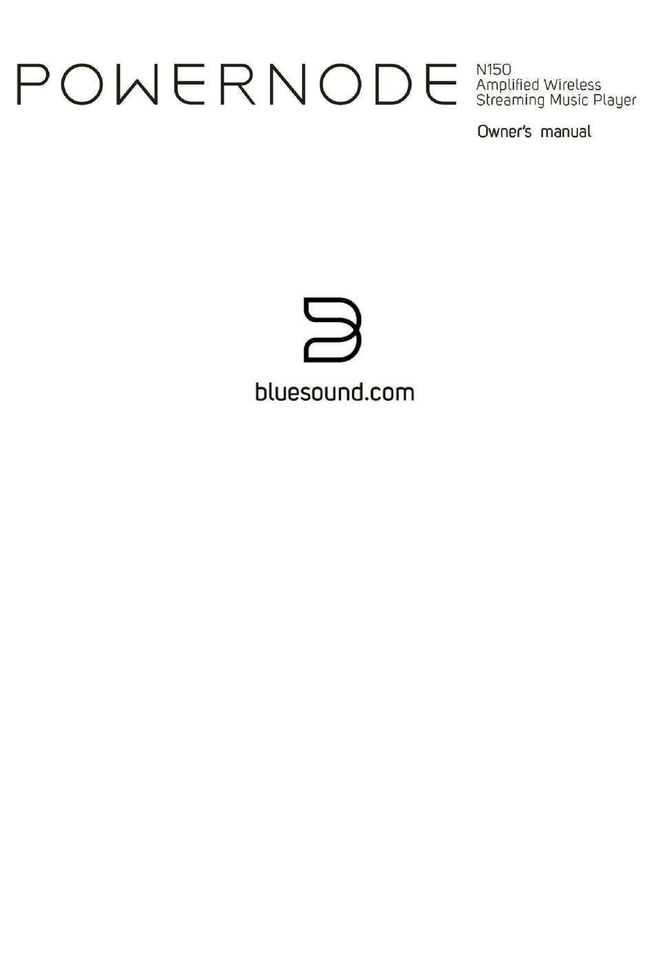 bluesound app manual pdf