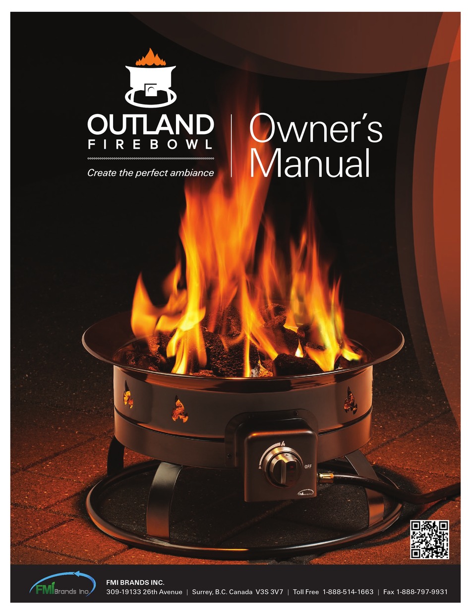 outland propane fire bowl on Fmi Outland Firebowl Owner S Manual Pdf Download Manualslib