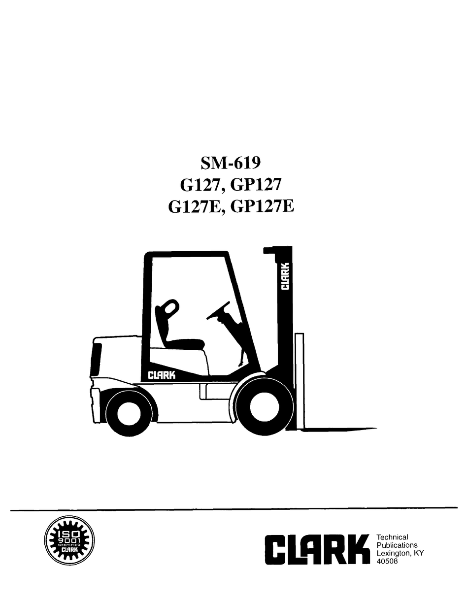 Manual forklift. Dali 606 service manual.