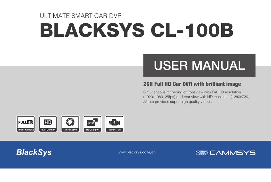 Blacksys Cl 100b User Manual Pdf Download Manualslib