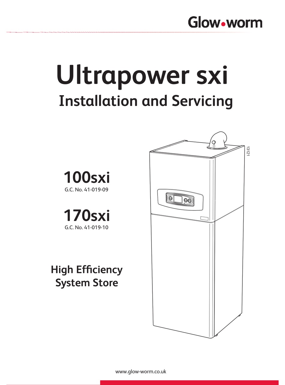 GLOWWORM ULTRAPOWER 100SXI INSTALLATION AND SERVICING Pdf Download