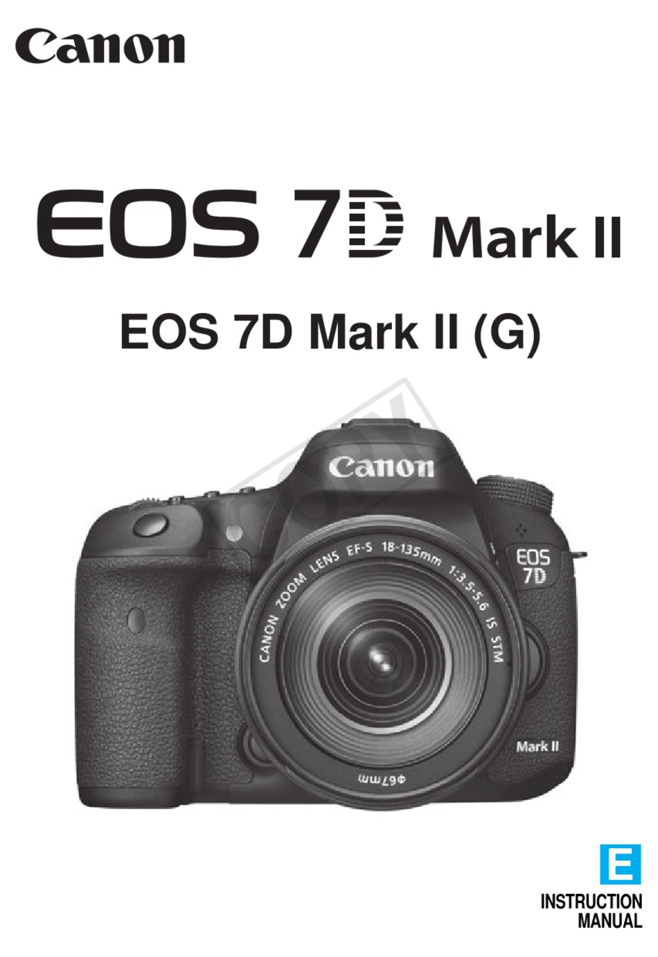 CANON  EOS 50D FULL USER GUIDE INSTRUCTION MANUAL  PRINTED 224 PAGES 