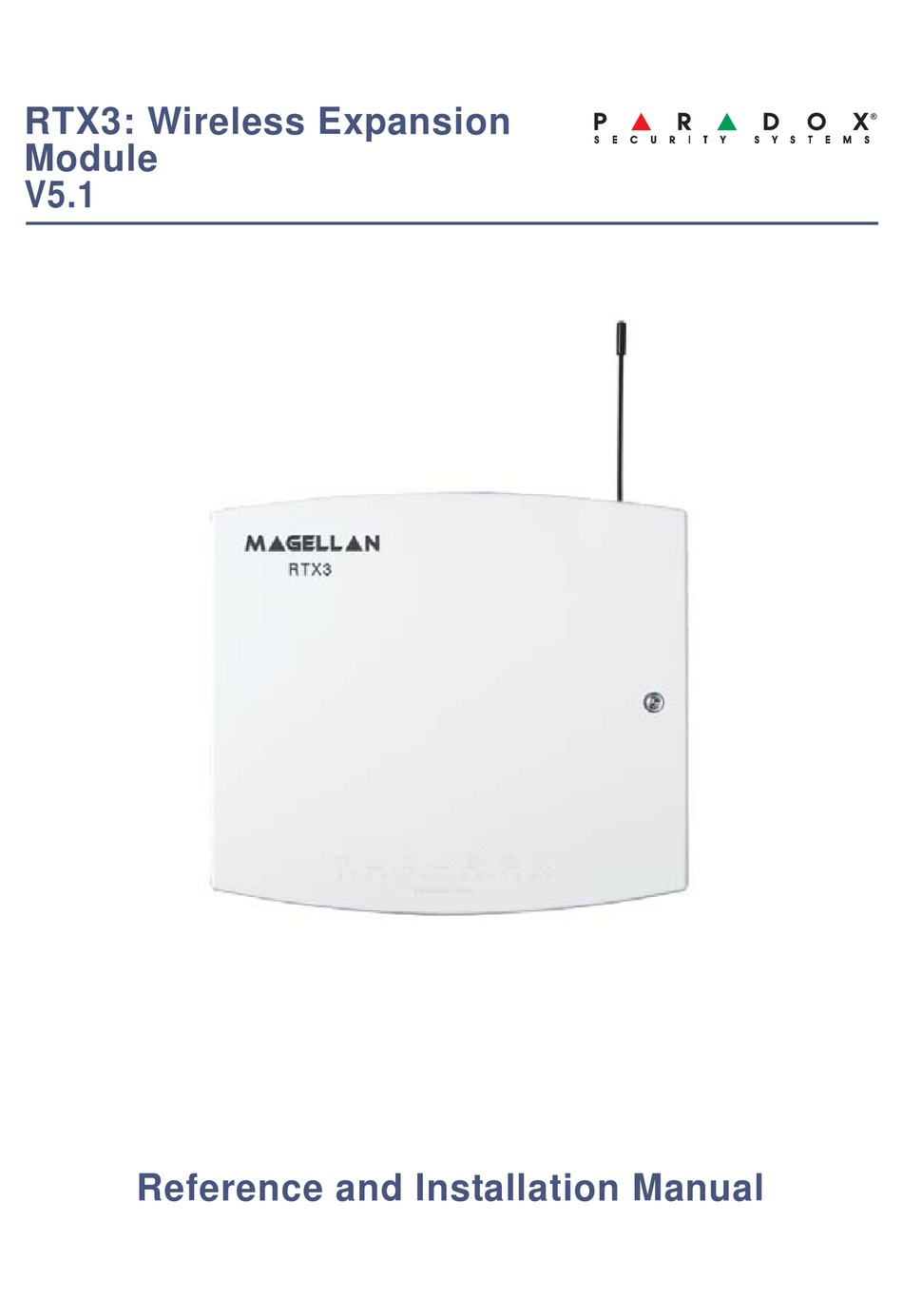 Magellan Rtx3 Reference And Installation Manual Pdf Download Manualslib