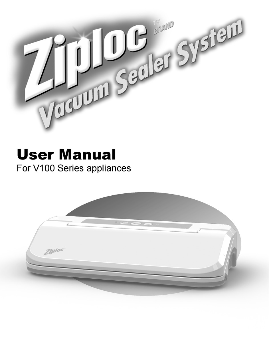 ZIPLOC Vacuum SEALER System Model v159 FOOD SAVER Machine NEW