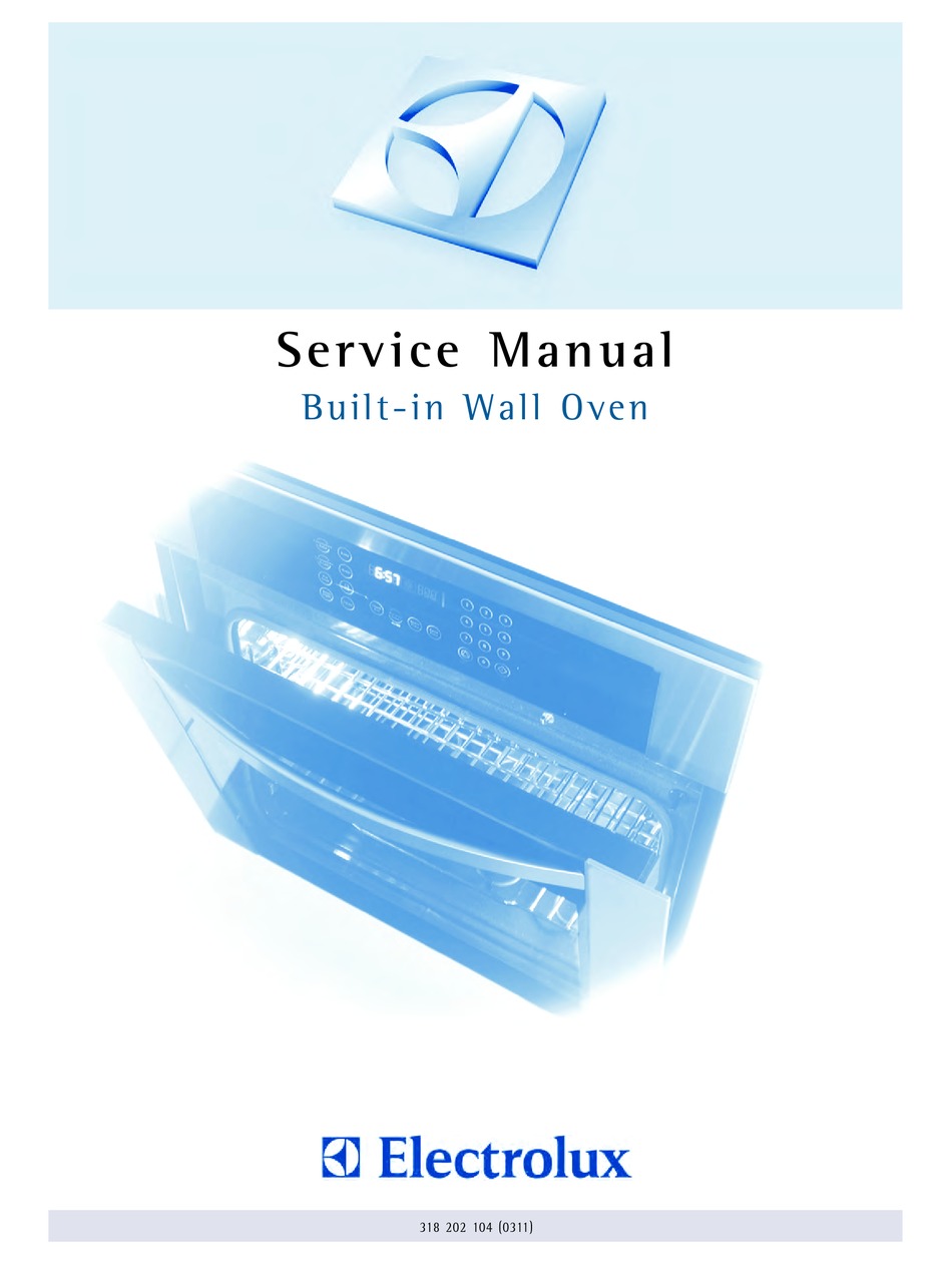 ELECTROLUX BUILTIN WALL OVEN SERVICE MANUAL Pdf Download ManualsLib