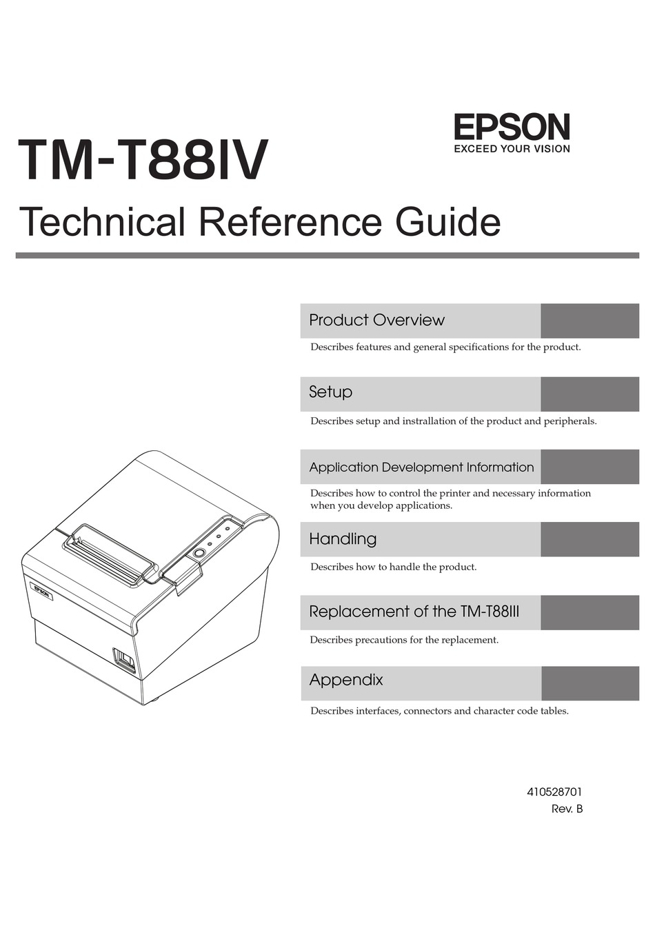 Epson Tm Tiv Technical Reference Manual Pdf Download Manualslib