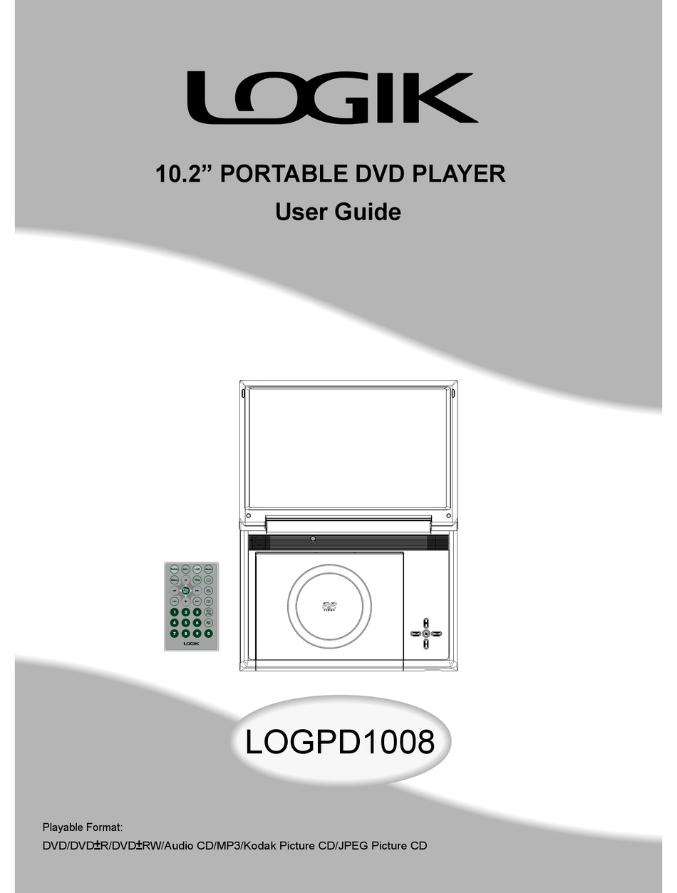 LOGIK LOGPD1008 USER MANUAL Pdf Download ManualsLib