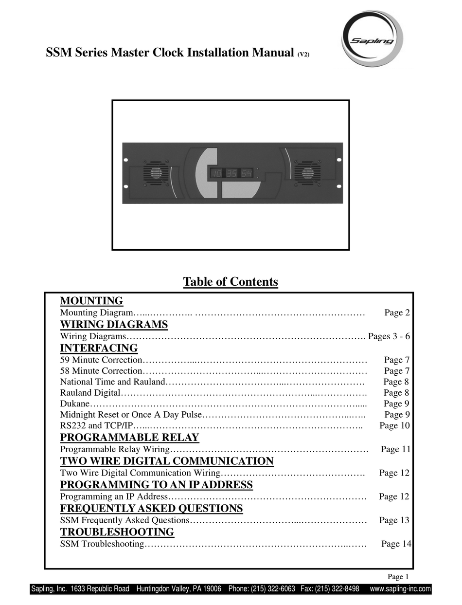 Exam SSM Introduction