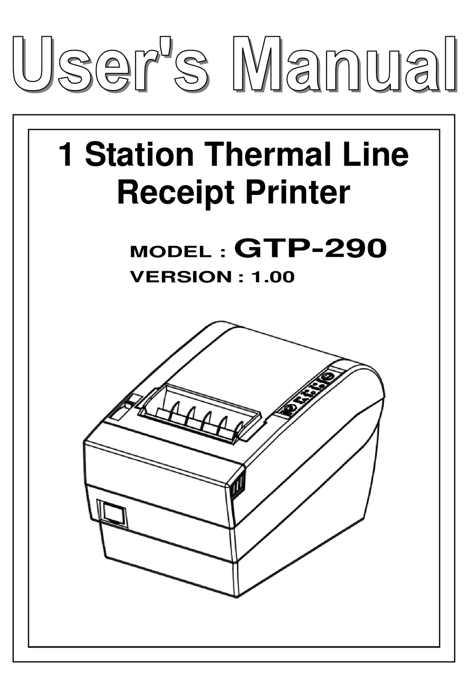 Senor Gtp 290 User Manual Pdf Download Manualslib