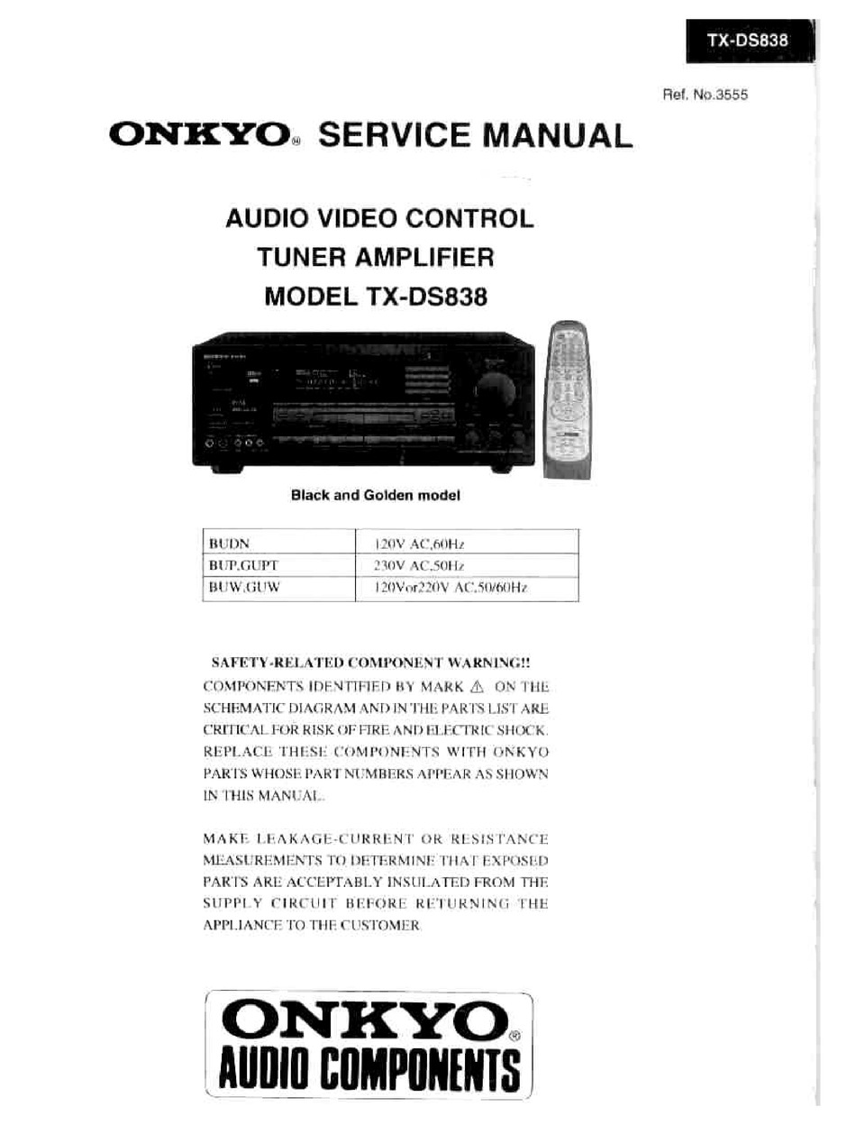 onkyo tx-sv525 manual
