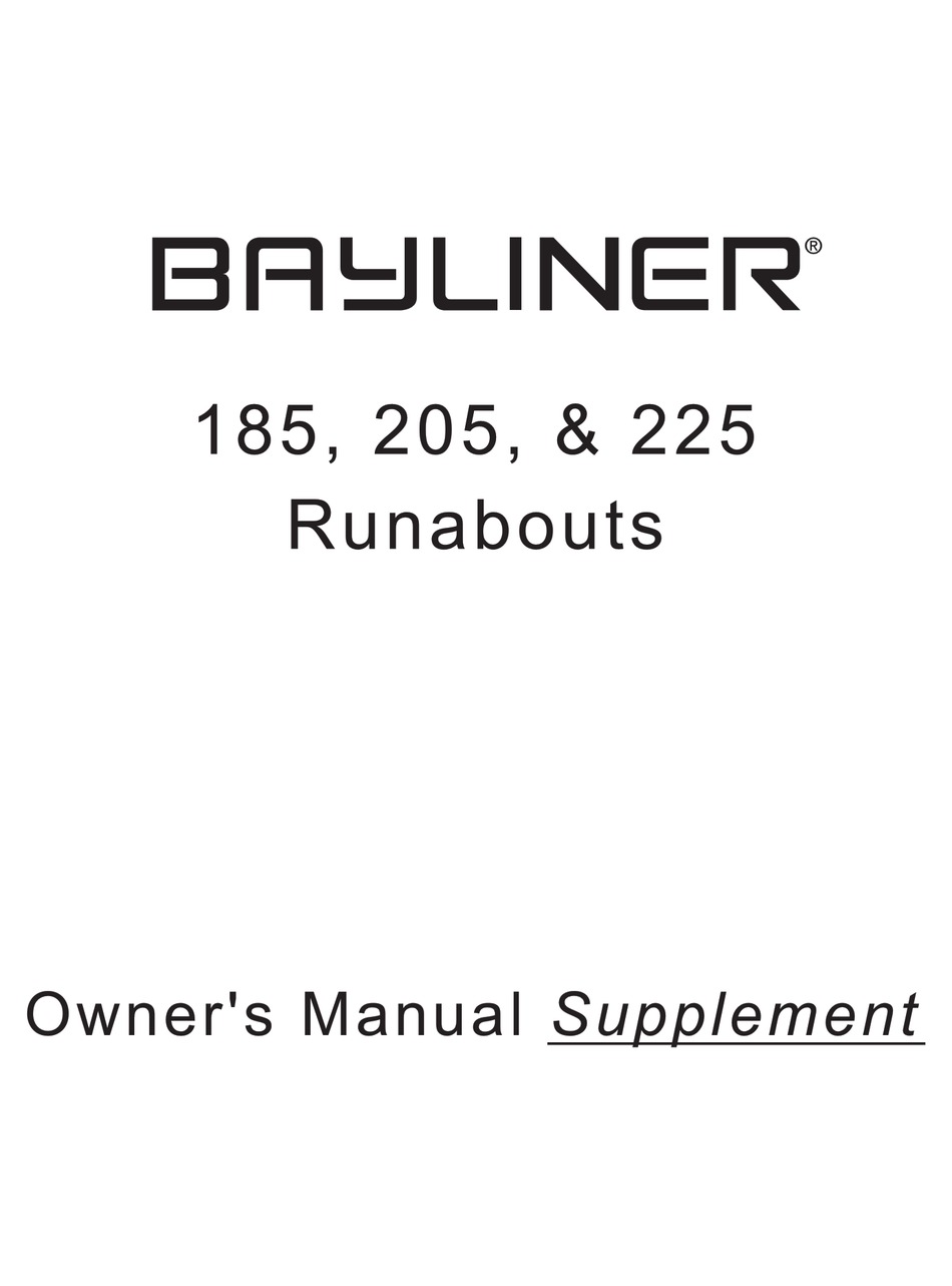 bayliner runabout