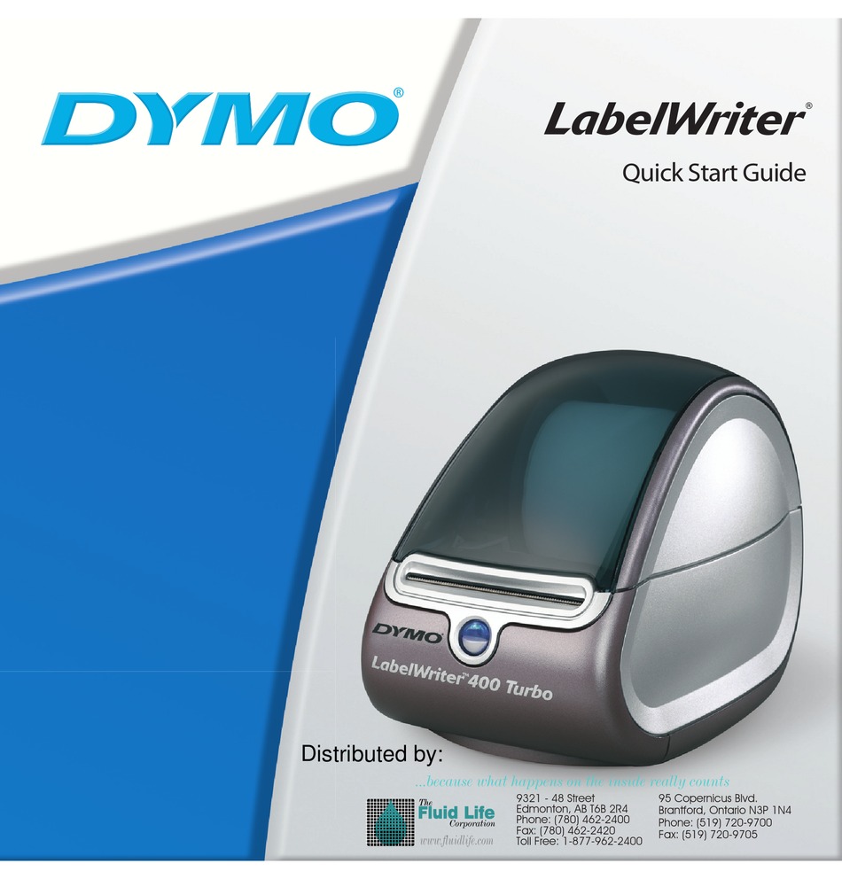 1 Rotolo di etichette per Dymo LabelWriter 320 330 Turbo 400 400 Duo 400 Turbo 