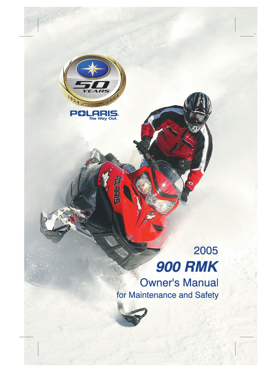 Polaris 05 Rmk 900 Owner S Manual Pdf Download Manualslib