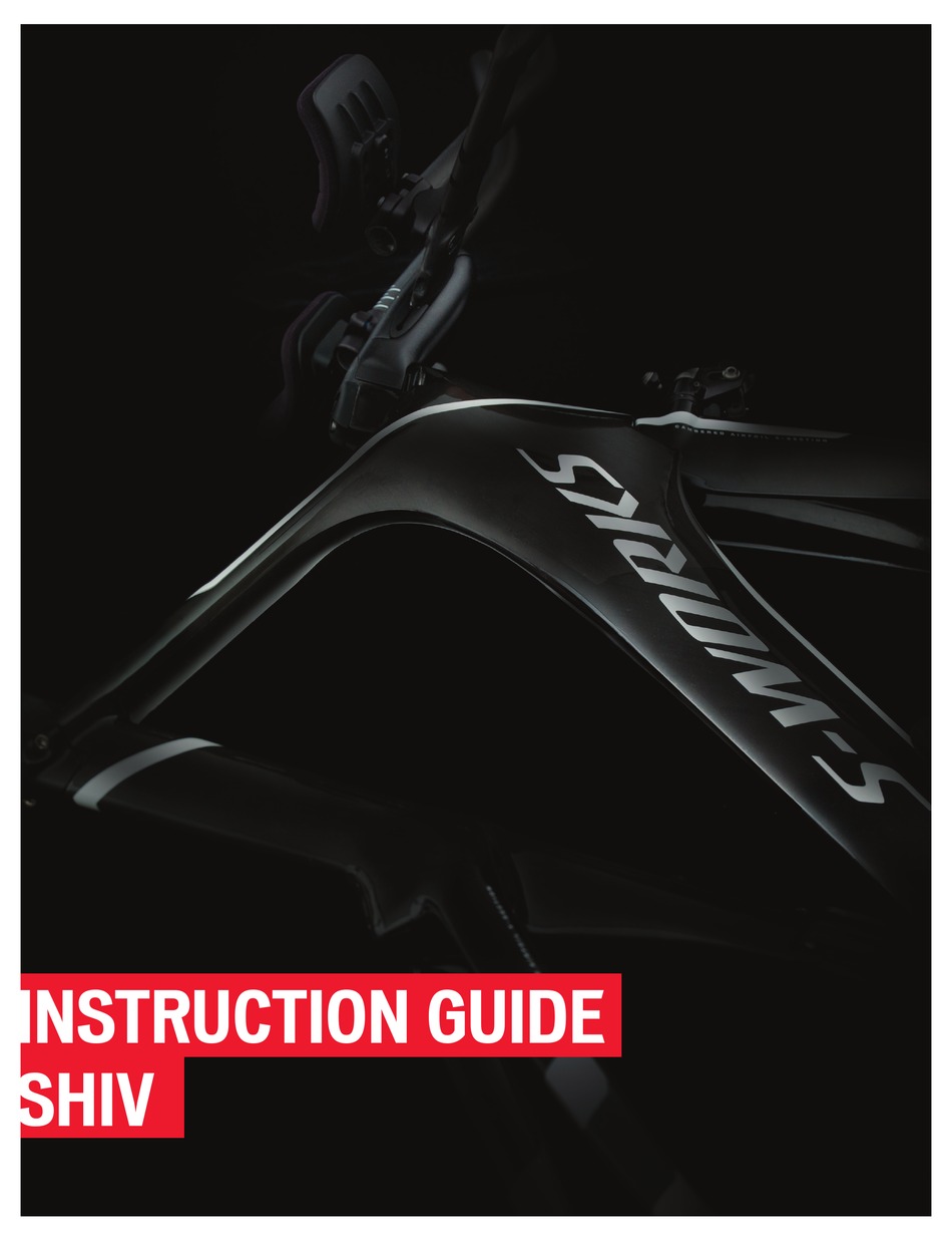 SPECIALIZED SHIV INSTRUCTION MANUAL Pdf Download ManualsLib