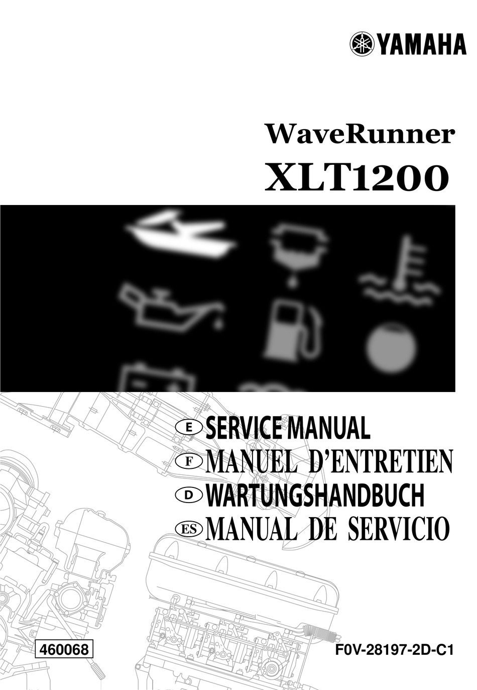 YAMAHA WAVERUNNER XLT1200 SERVICE MANUAL Pdf Download | ManualsLib  Yamaha Xlt 1200 Wiring Diagram    ManualsLib