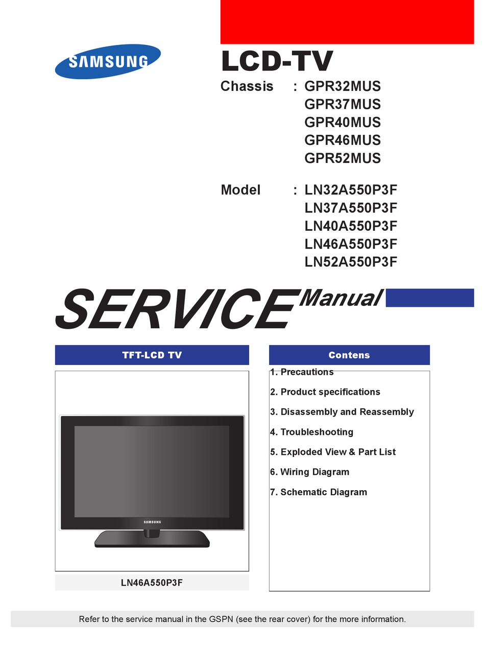 samsung service manual