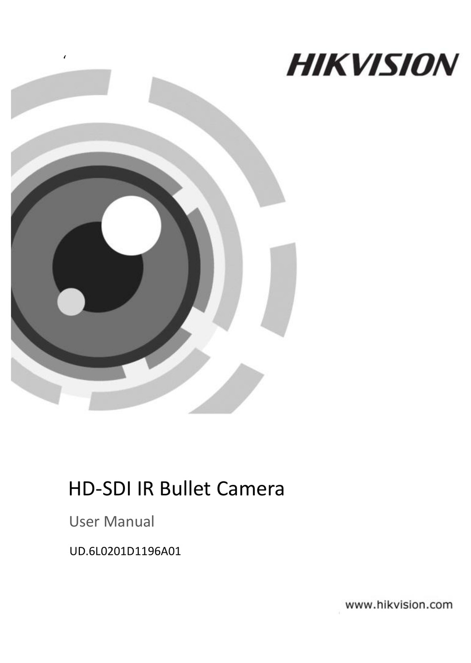 HIKVISION DS2CC12D5SIT3 USER MANUAL Pdf Download ManualsLib