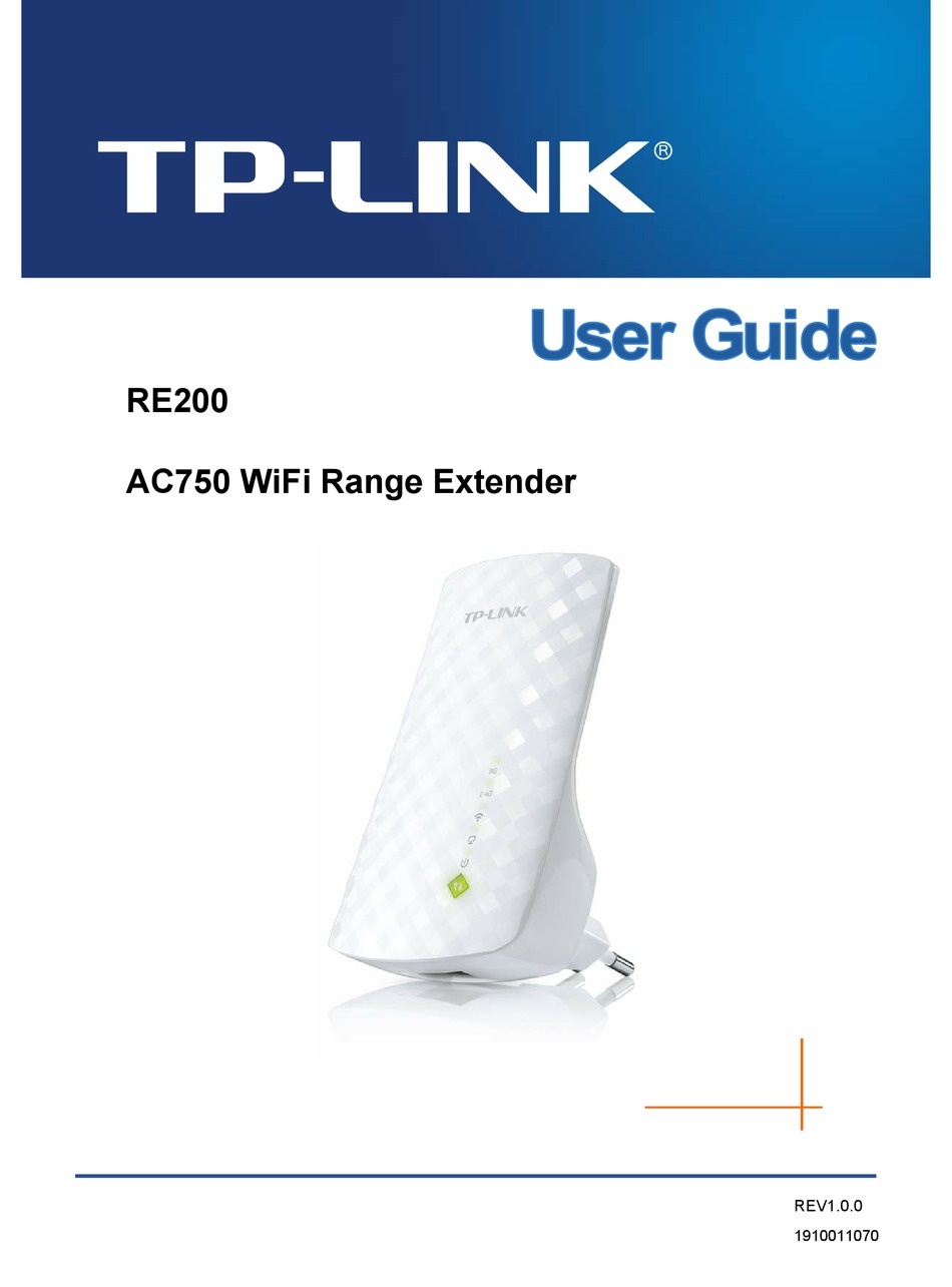 TP-LINK AC750 USER MANUAL Pdf Download | ManualsLib