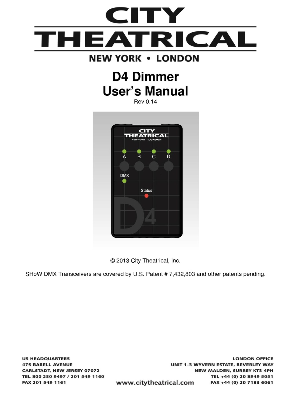 QolorFLEX® 4x5A DINrail Dimmer