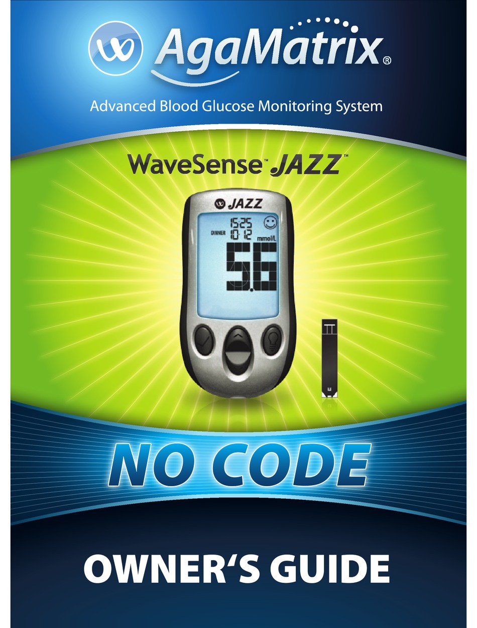 agamatrix wavesense jazz calibration