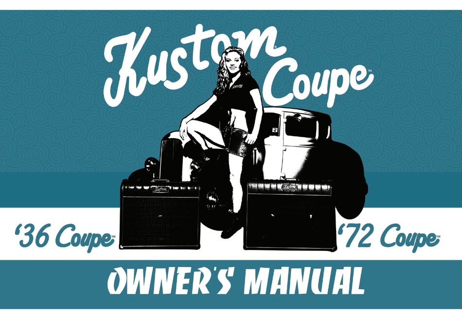 Kustom 36 Coupe Owner S Manual Pdf Download Manualslib Kustom 36 Coupe Owner S Manual Pdf Download Manualslib