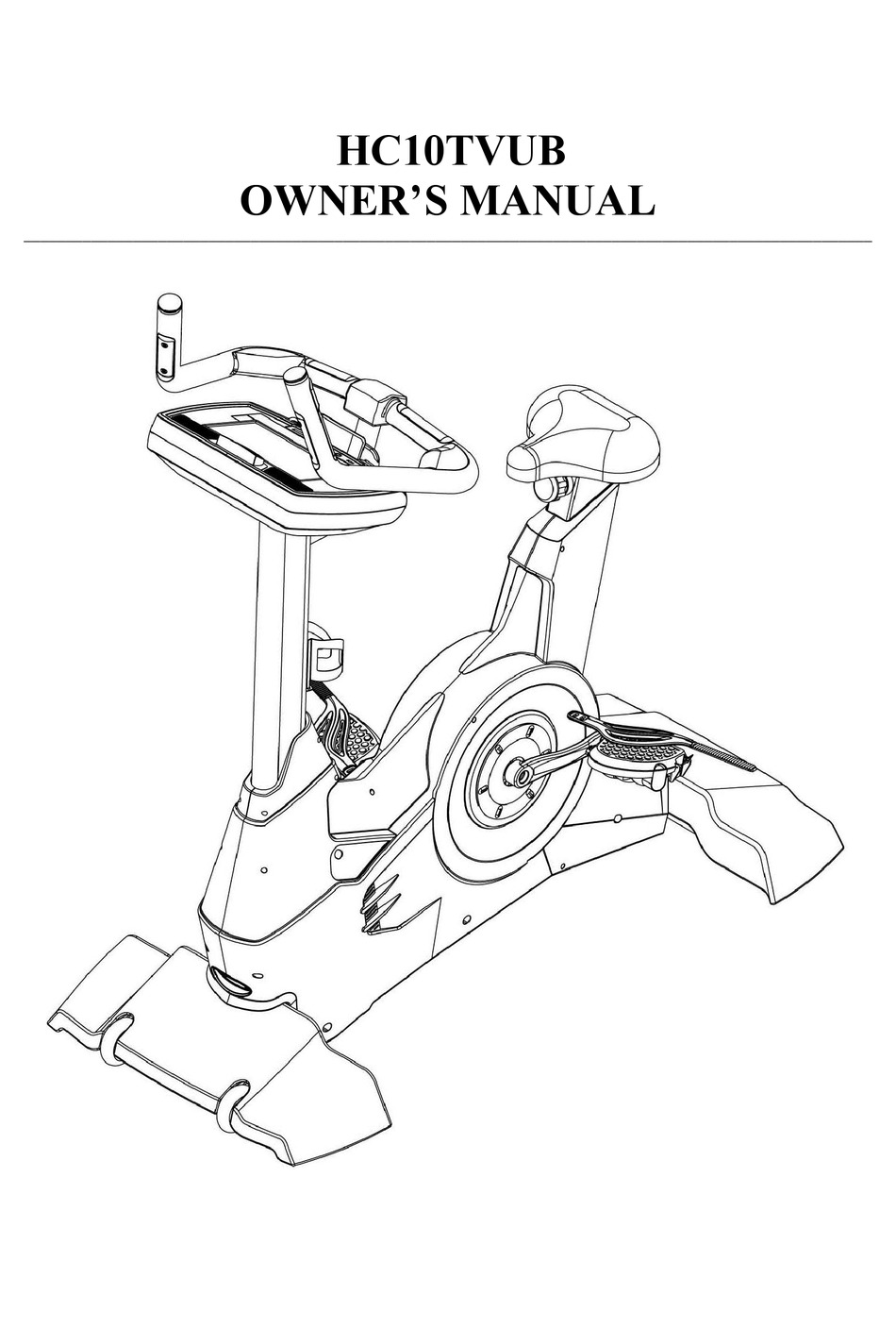 Healthstream 9200e discount cross trainer manual