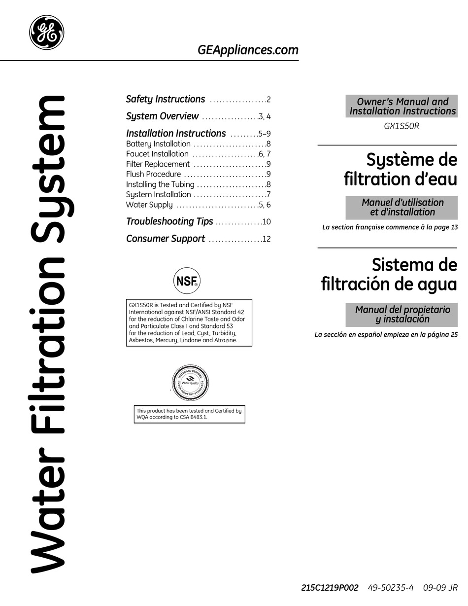 nsf ansi standard 42 pdf download