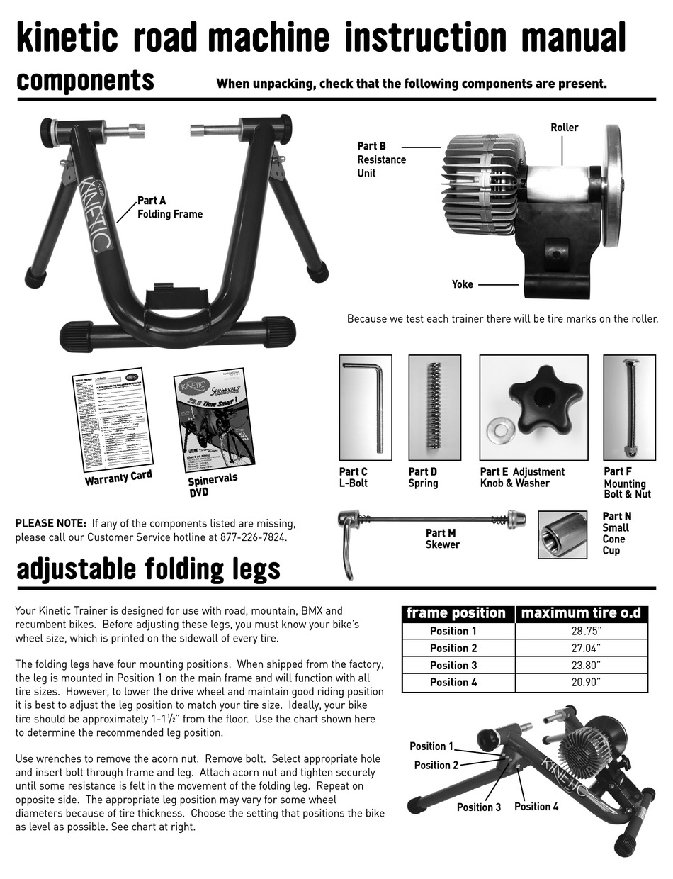 Kiic Road Machine Instruction Manual Pdf Download Manualslib
