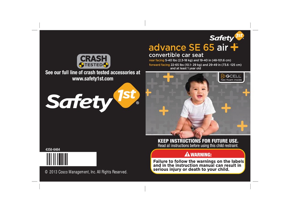 safety 1st advance se 65 air 