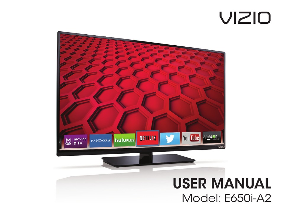 Vizio E650i A2 User Manual Pdf Download Manualslib