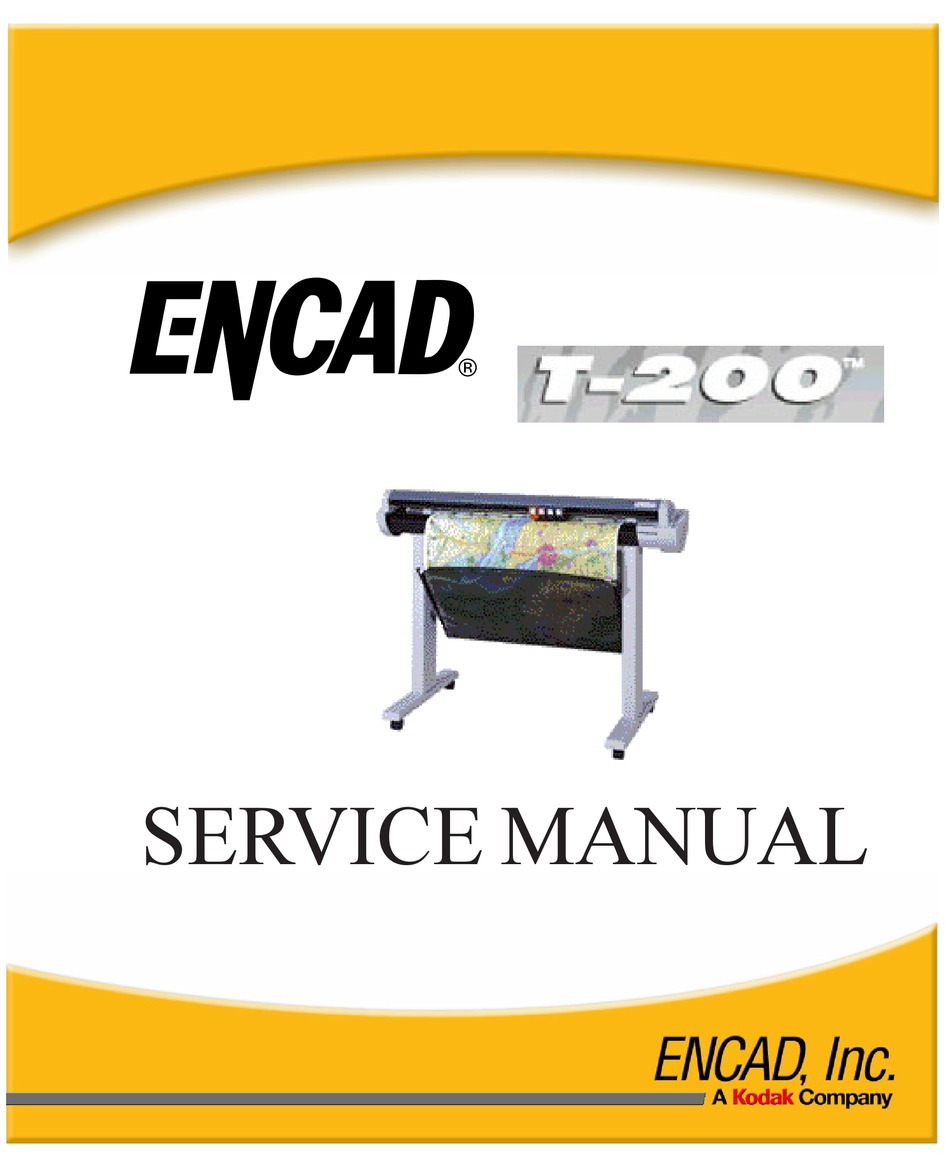 encad t200 plotter