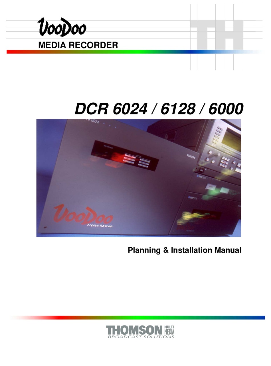 Voodoo Dcr 6024 Planning Installation Manual Pdf Download Manualslib