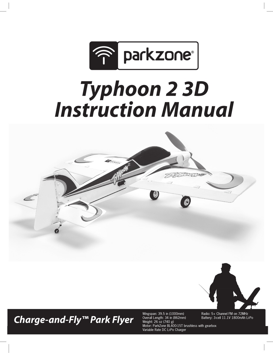 PARKZONE TYPHOON 2 3D INSTRUCTION MANUAL Pdf Download | ManualsLib