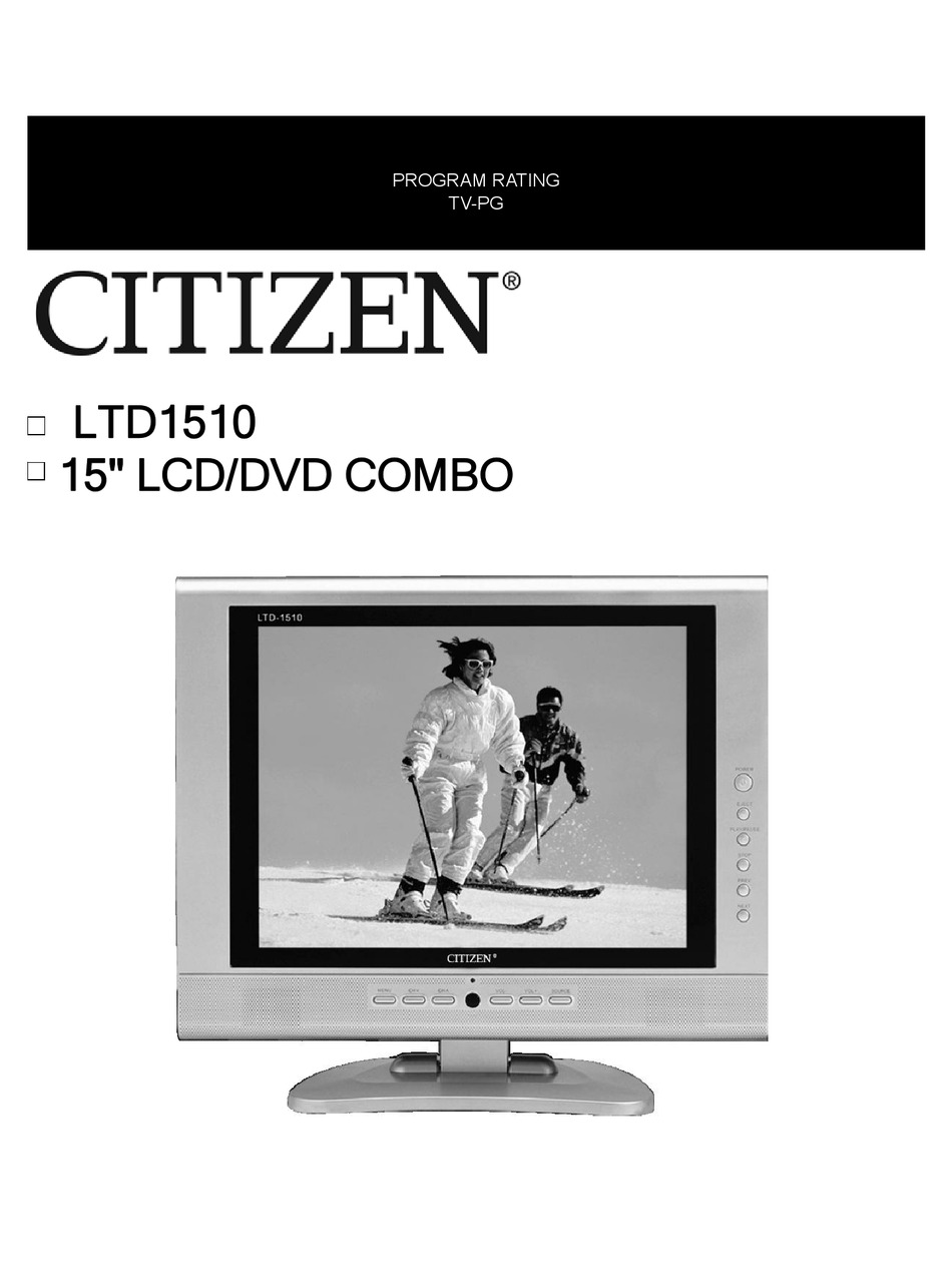 Citizen Ltd1510 Instruction Manual Pdf Download Manualslib