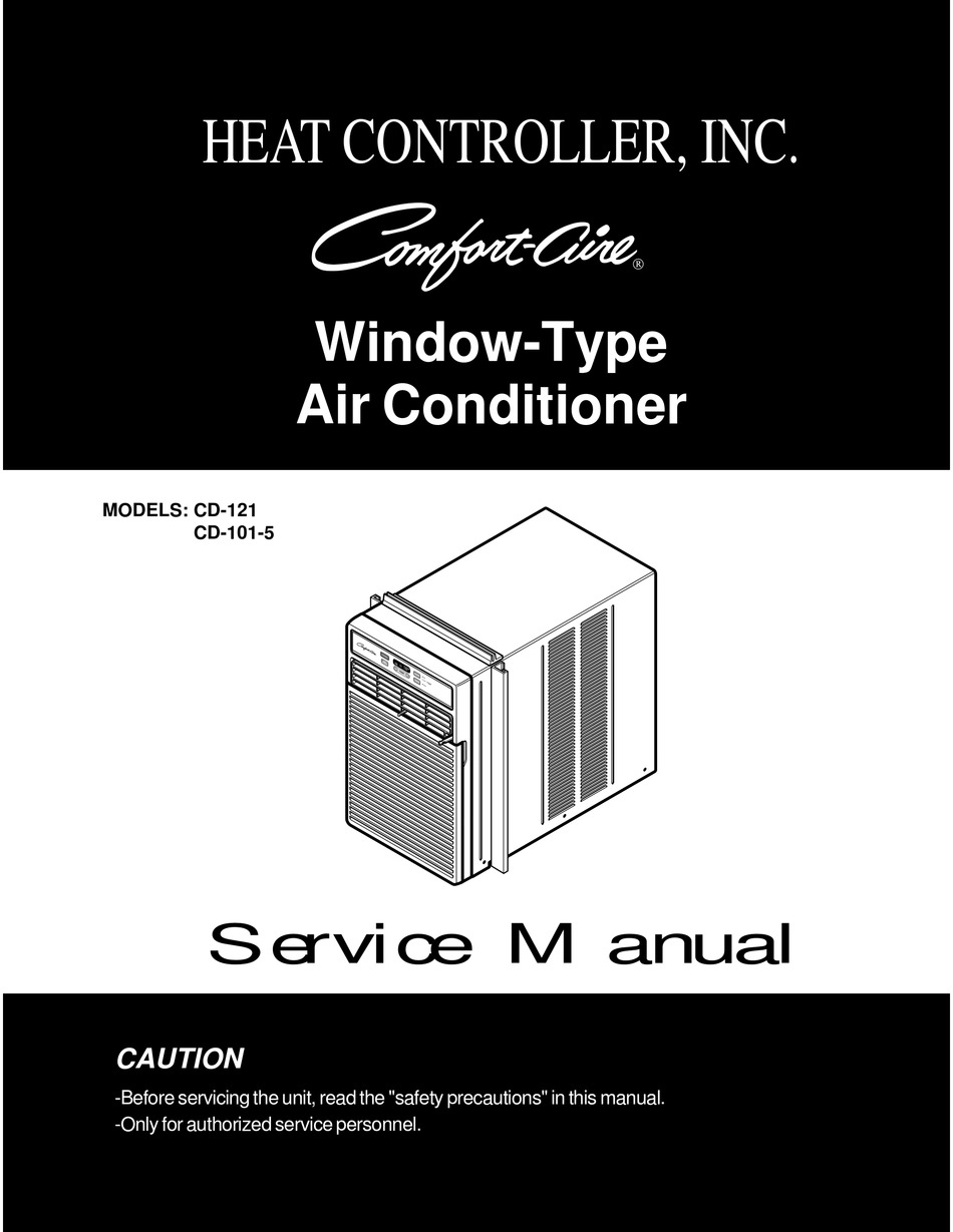 HEAT CONTROLLER COMFORTAIRE CD121 SERVICE MANUAL Pdf Download