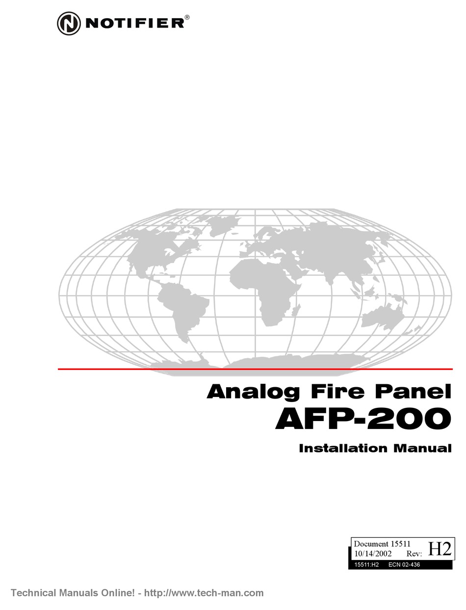 Notifier Afp 200 Installation Manual Pdf Download Manualslib Notifier Afp 200 Installation Manual Pdf Download Manualslib