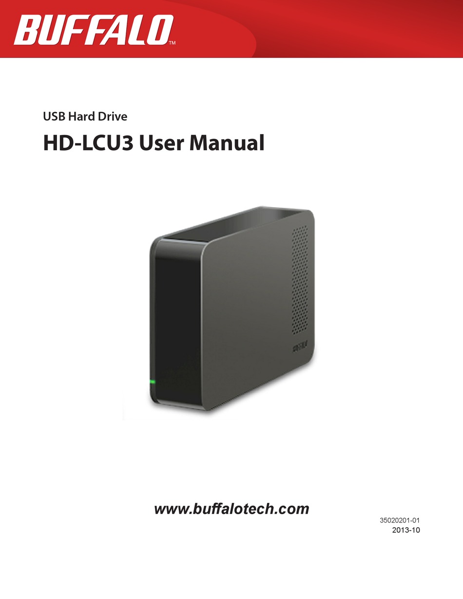 BUFFALO HD-LCU3 USER Pdf Download | ManualsLib