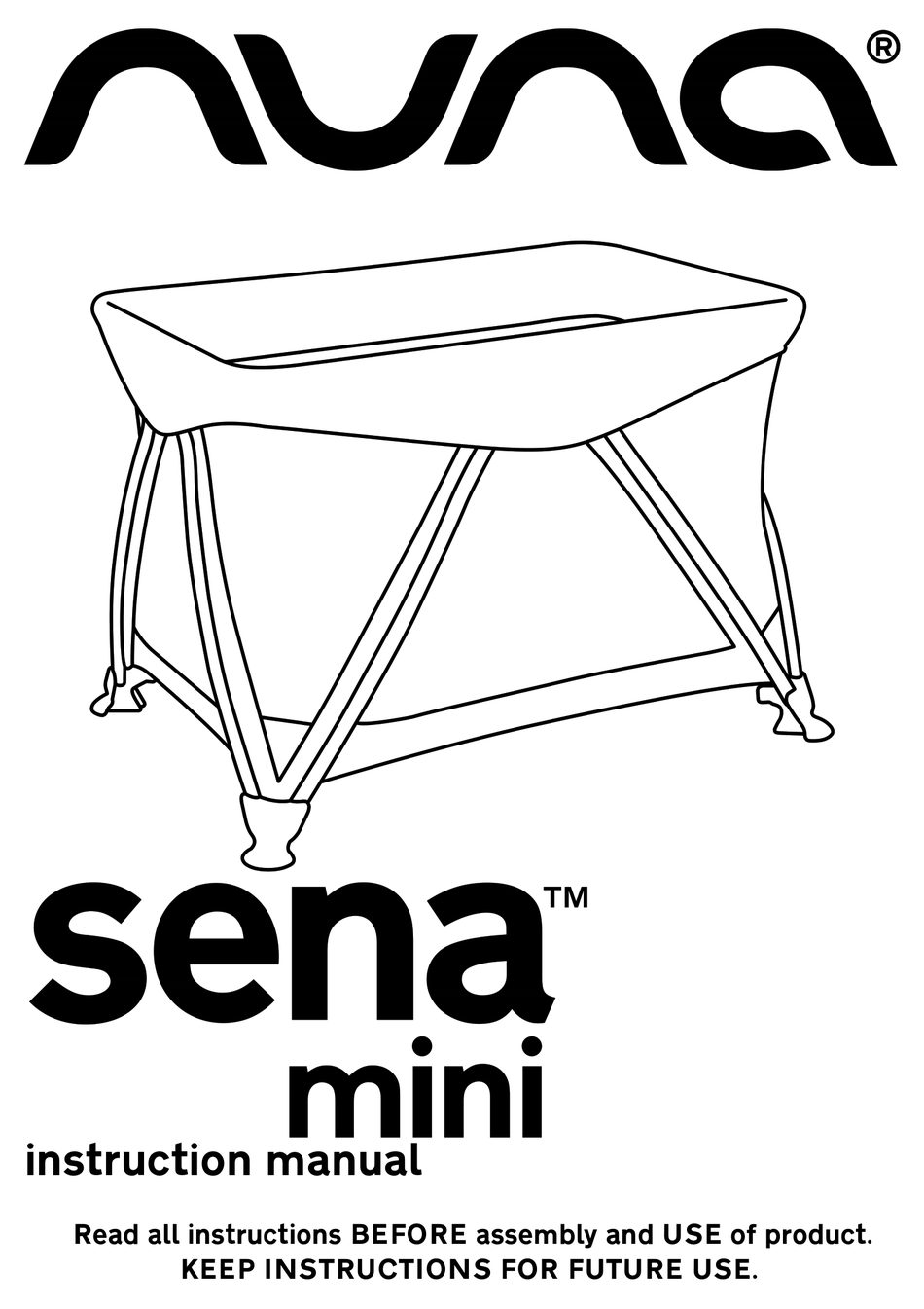 NUNA SENA MINI INSTRUCTION MANUAL Pdf Download ManualsLib