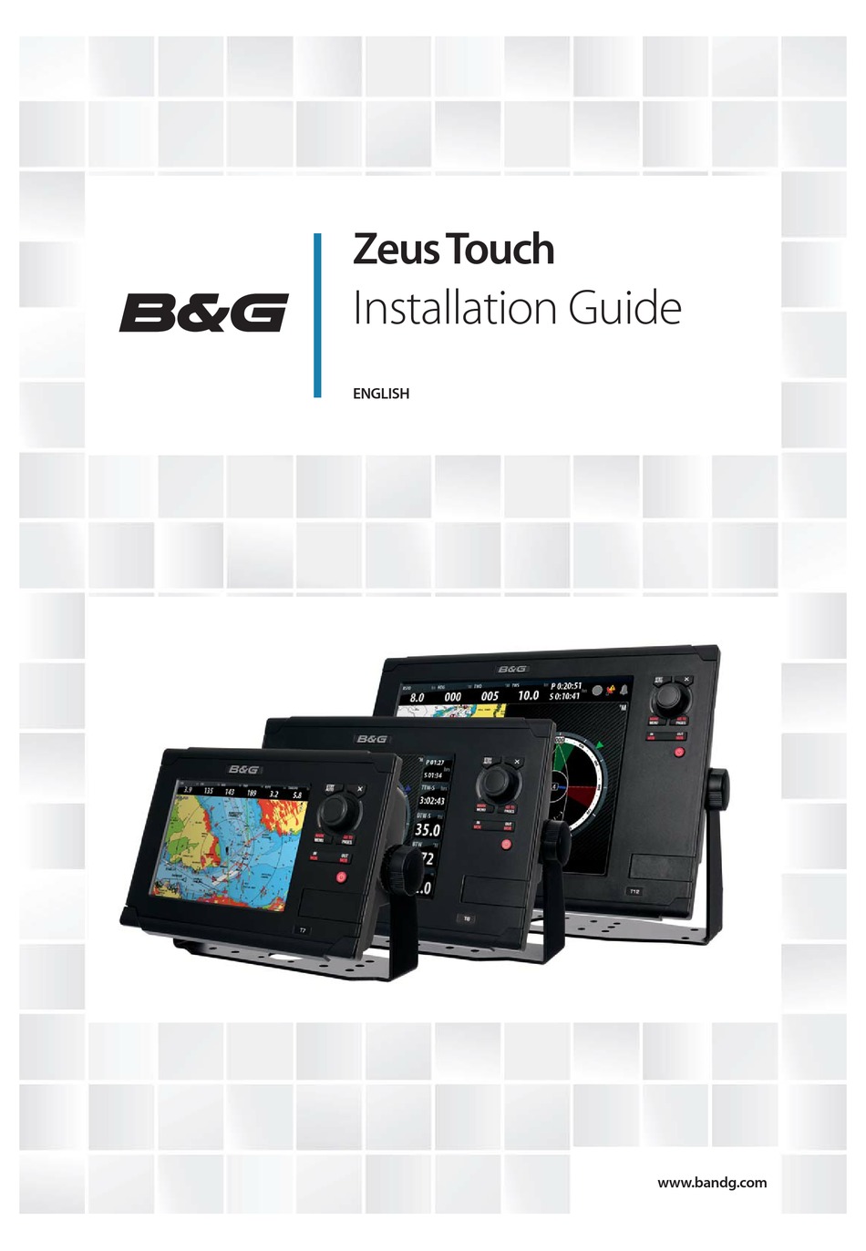 B G Zeus Touch Installation Manual Pdf Download Manualslib