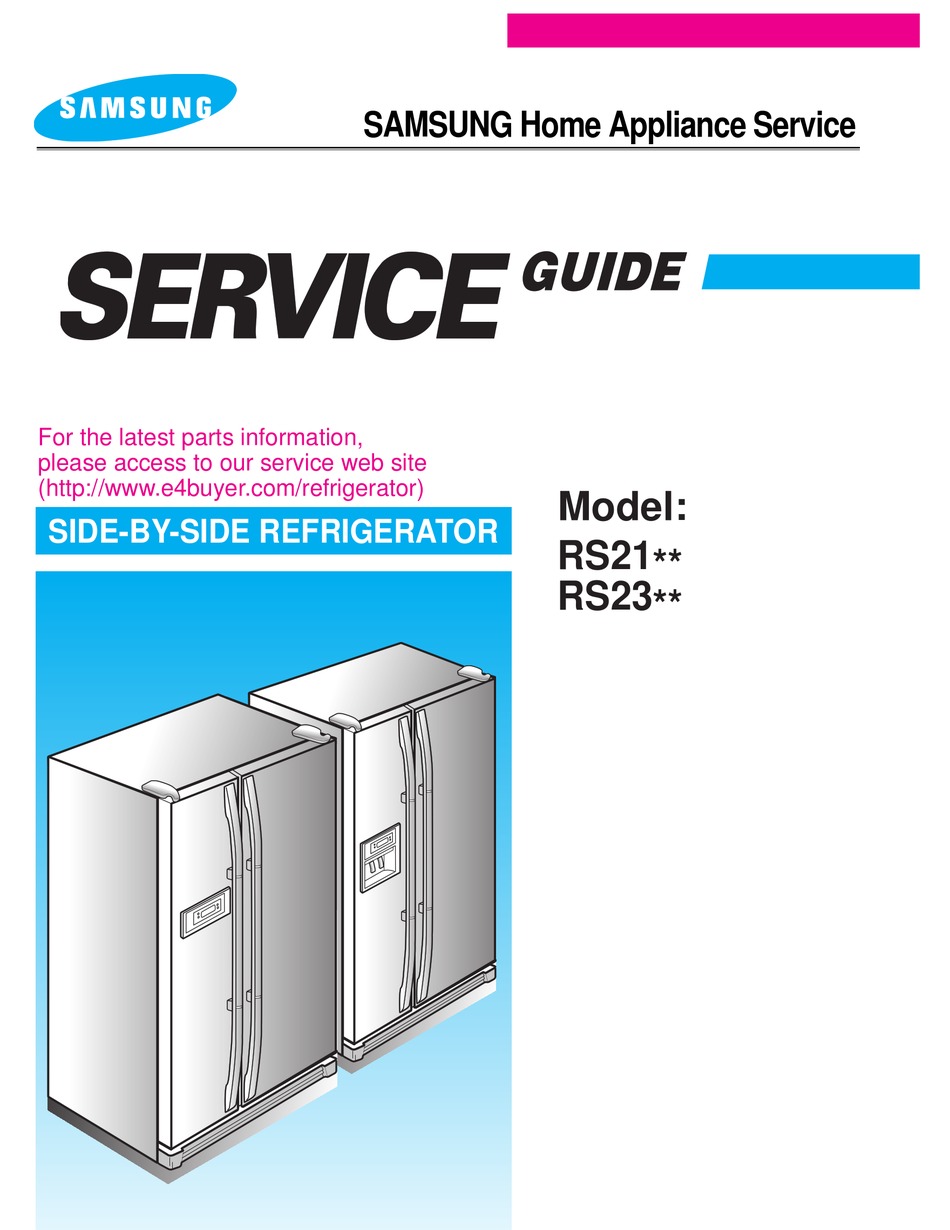 SAMSUNG RS21 SERVICE MANUAL Pdf Download | ManualsLib