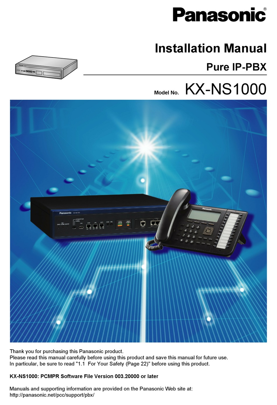 Teléfono IP Verde Panasonic KX-NS0110X IP módulo Adicional Add-on