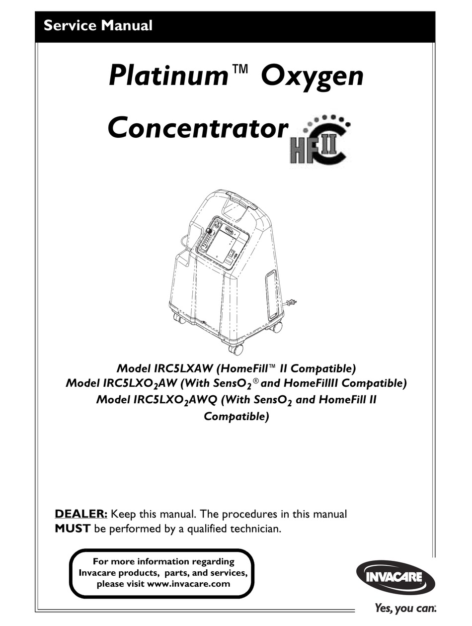 INVACARE PLATINUM IRC5LXAW SERVICE MANUAL Pdf Download ManualsLib