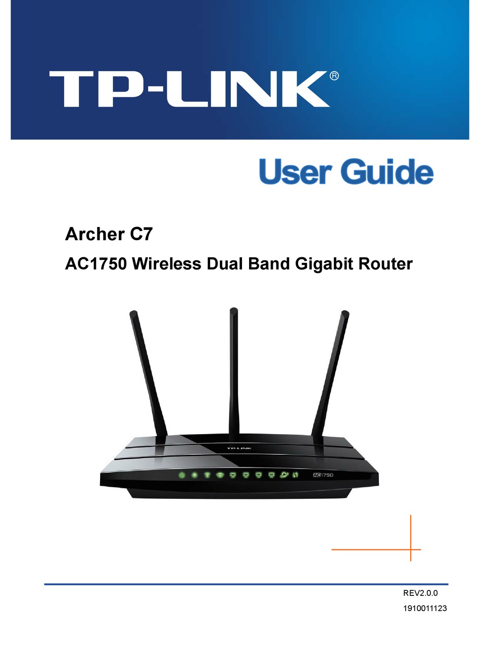 TP-LINK ARCHER C7 USER MANUAL Pdf Download - ManualsLib
