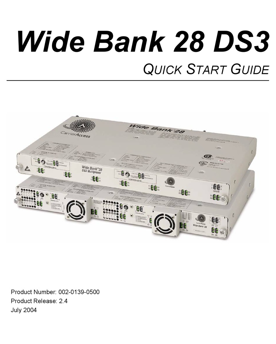 CARRIER ACCESS WIDE BANK 28 DS3 M13 controller card WIDEBANK 740-0029 740-0058 