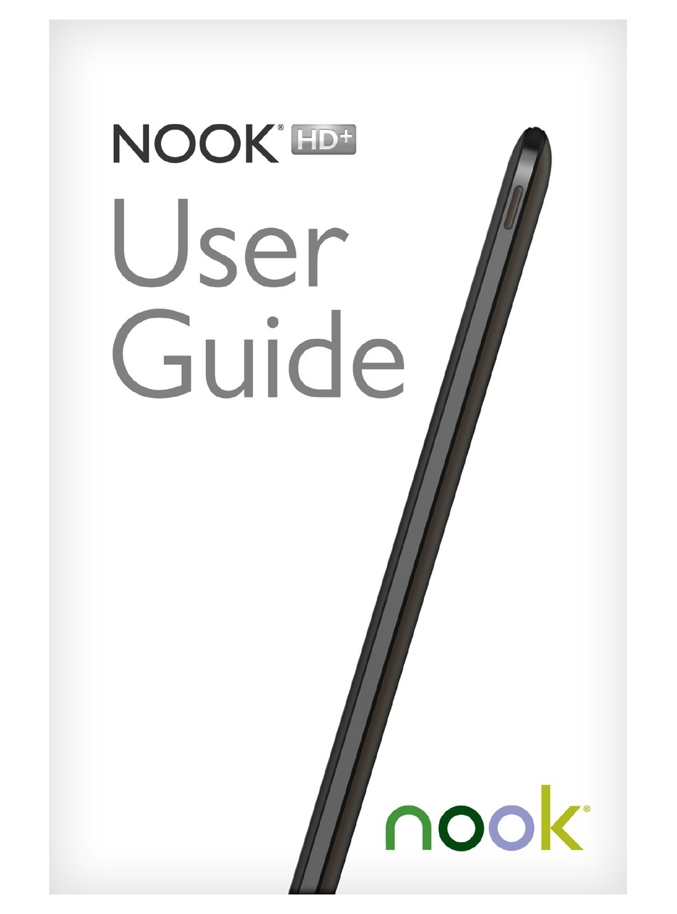 NOOK TABLET USER MANUAL Pdf Download ManualsLib