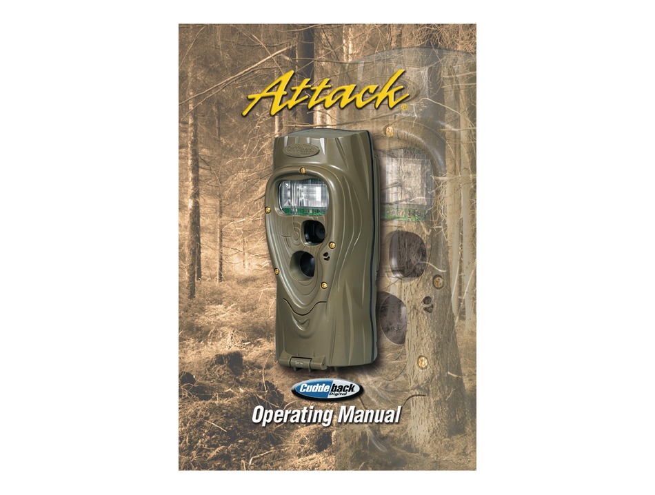 CUDDEBACK ATTACK OPERATING MANUAL Pdf Download ManualsLib