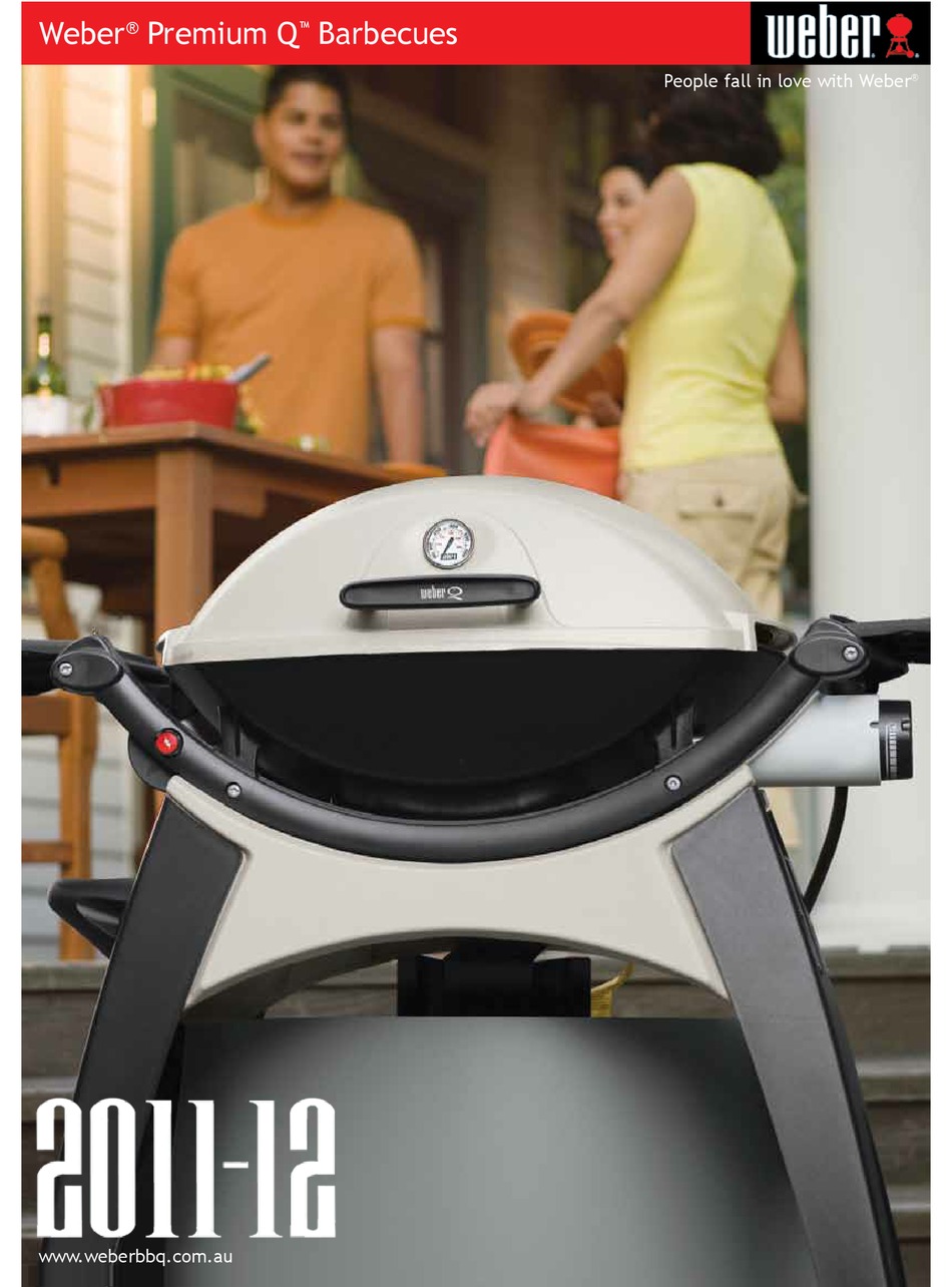 WEBER PREMIUM Q USER MANUAL Pdf Download ManualsLib