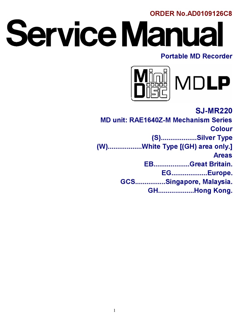 Panasonic Sj Mr2 Service Manual Pdf Download Manualslib